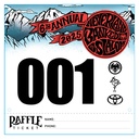 Custom Running Numbers with Perf Tab - 8"W x 7.5"H