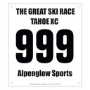Custom Souvenir Single Panel Tyvek Bibs - 8"W x 9"H