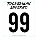 Custom Souvenir Single Panel Tyvek Bibs - 8"W x 9"H
