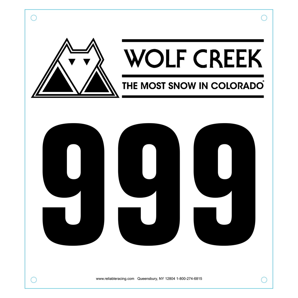 Custom Souvenir Single Panel Tyvek Bibs - 8"W x 9"H