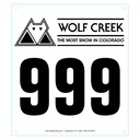 Custom Souvenir Single Panel Tyvek Bibs - 8"W x 9"H