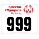 Custom Standard Running Numbers - 8"W x 6.5"H