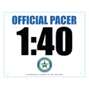 Custom Standard Running Numbers - 8"W x 6.5"H