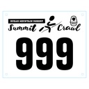 Custom Standard Running Numbers - 8"W x 6.5"H