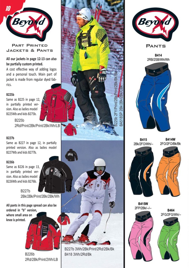 Beyond-X Custom Insulated Pants