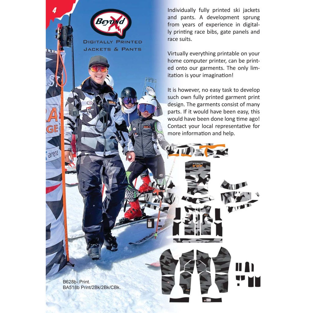 Beyond-X Custom Insulated Jackets