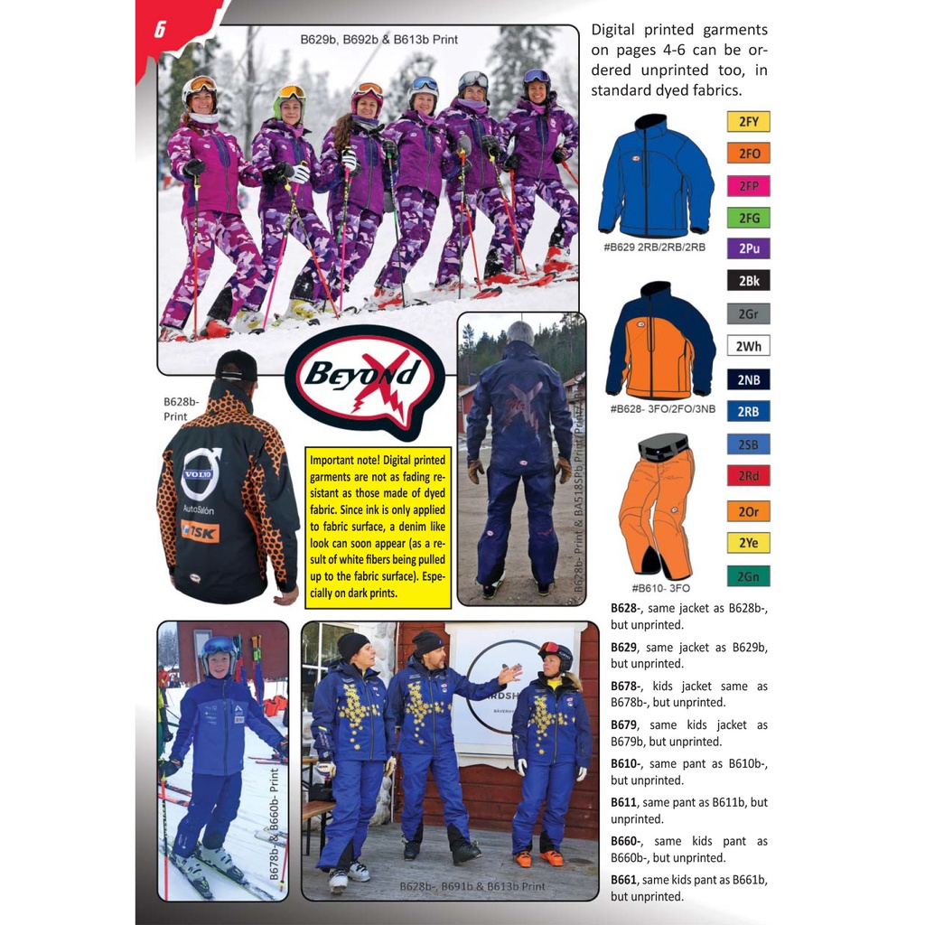 Beyond-X Custom Insulated Jackets
