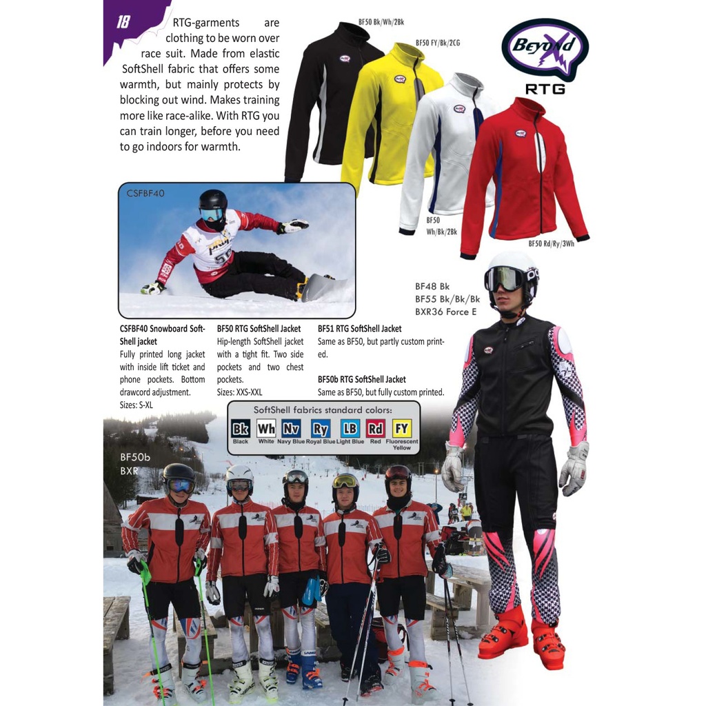 Beyond-X Custom Shell Jackets