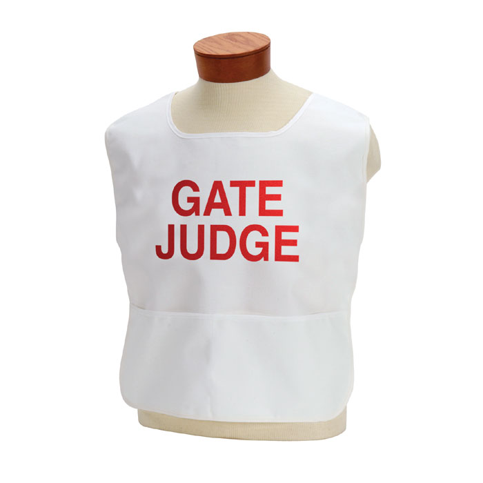 Stock Gate Judge Bibs