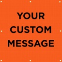 Custom 42"X42" Mesh Trail Sign