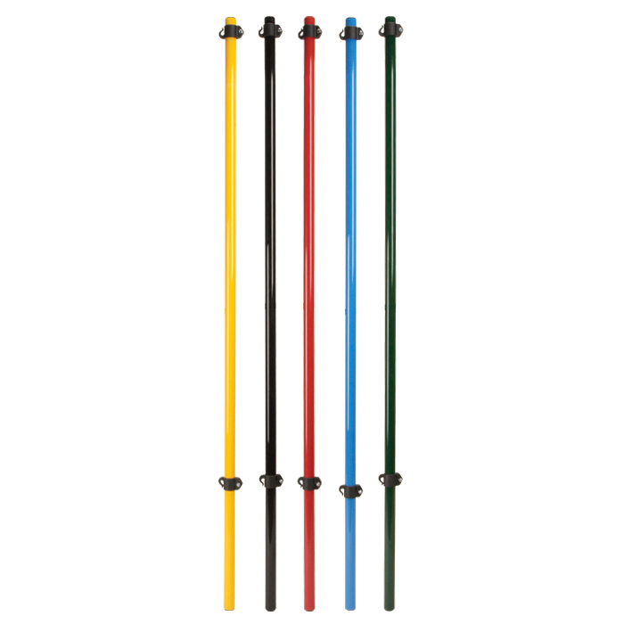Standard 72" Poly Fence Poles with Hooks