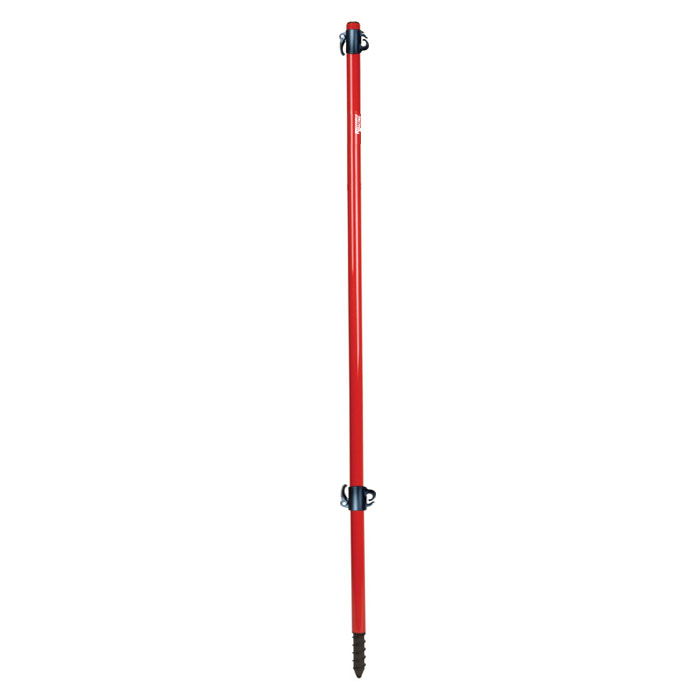69" Heavy Duty Maze Pole With 2 Adjustable Hooks And Threaded Tip
