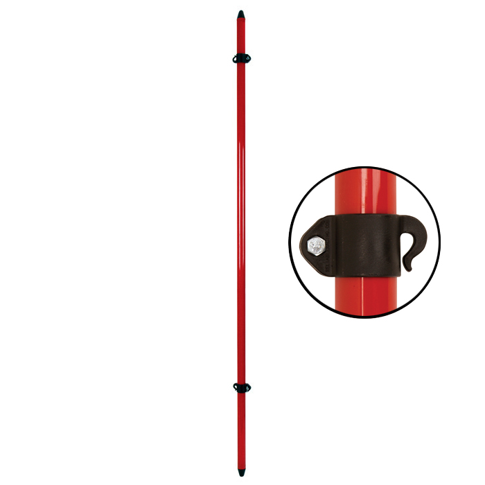 B-Net Standard Pole W/2 Hooks