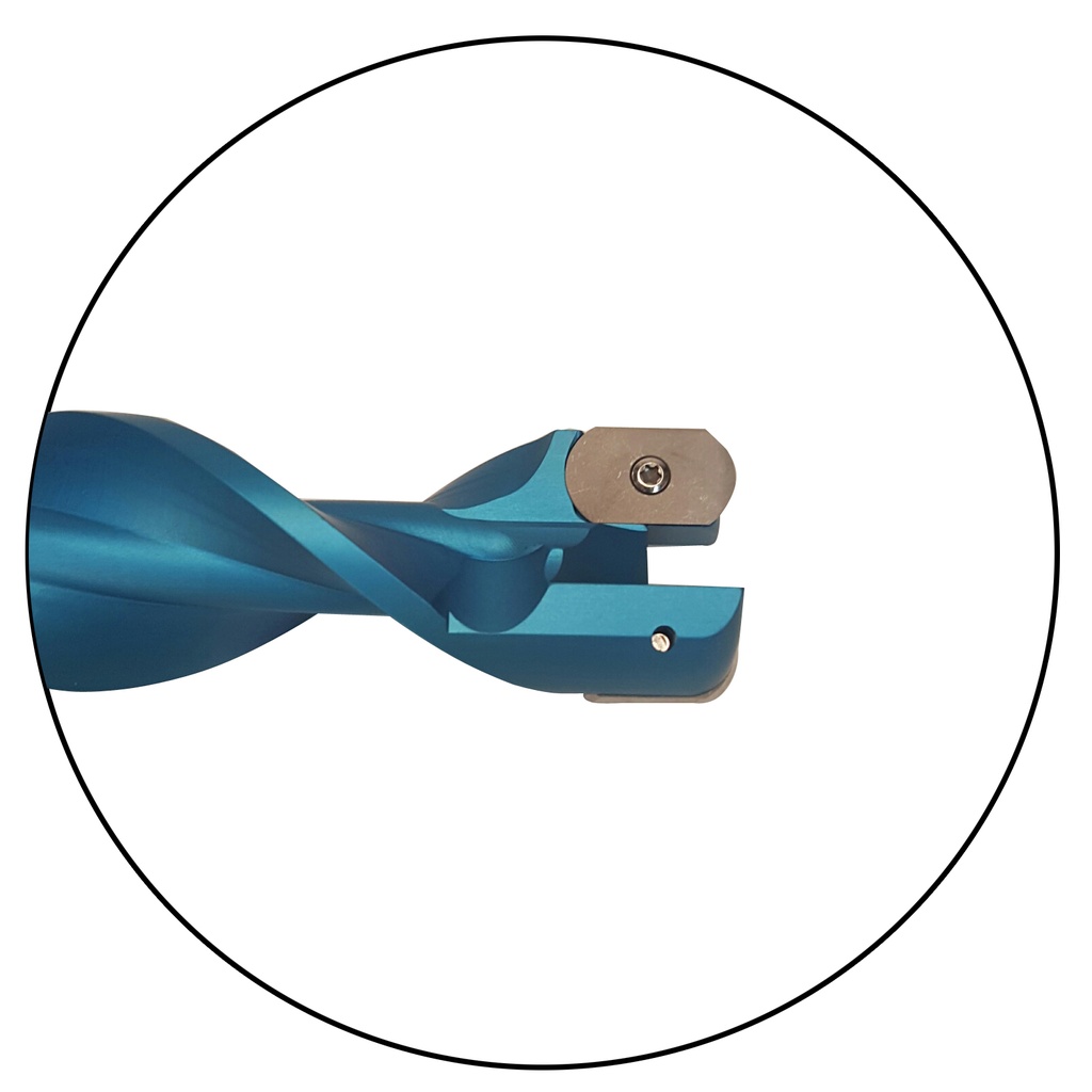 Alu Speed Ice Auger 40-48mm Tip/Screw Set (2/Set) By Fisch®