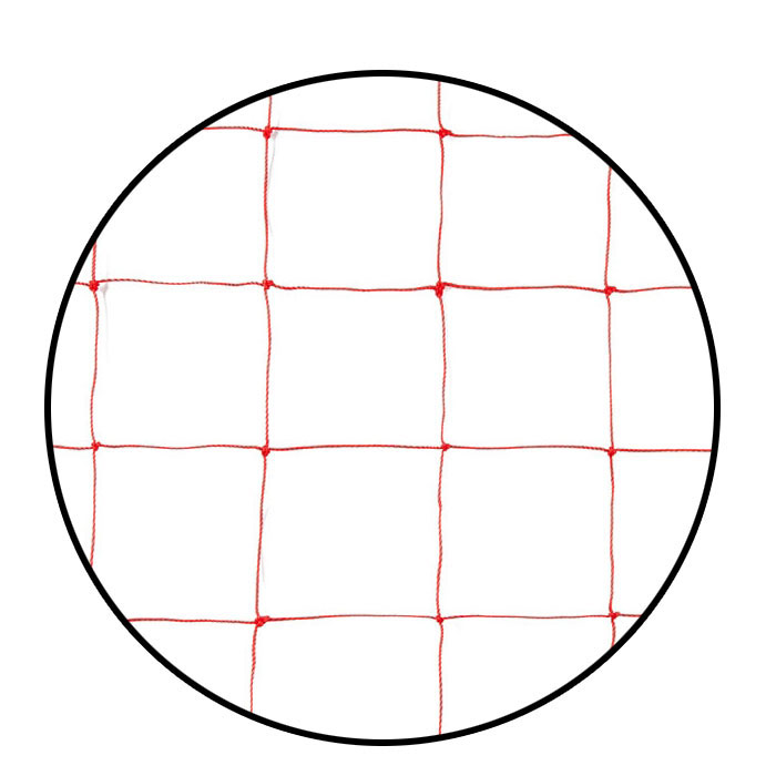 Crowd Control Net Fence 1.2M H X 25M Long 2.5mm Cordage 125 mm Square Knotted