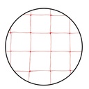 Crowd Control Net Fence 1.2M H X 25M Long 2.5mm Cordage 125 mm Square Knotted