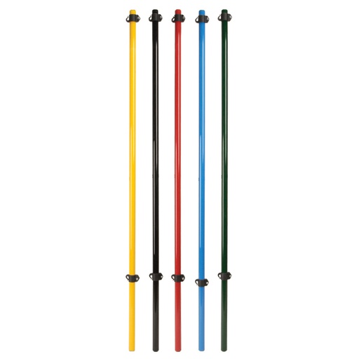 [41382] Standard 72" Poly Fence Poles with Hooks