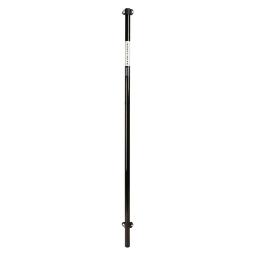 [42645BLK] 54" Standard Poly Fence Poles With 2 Hooks