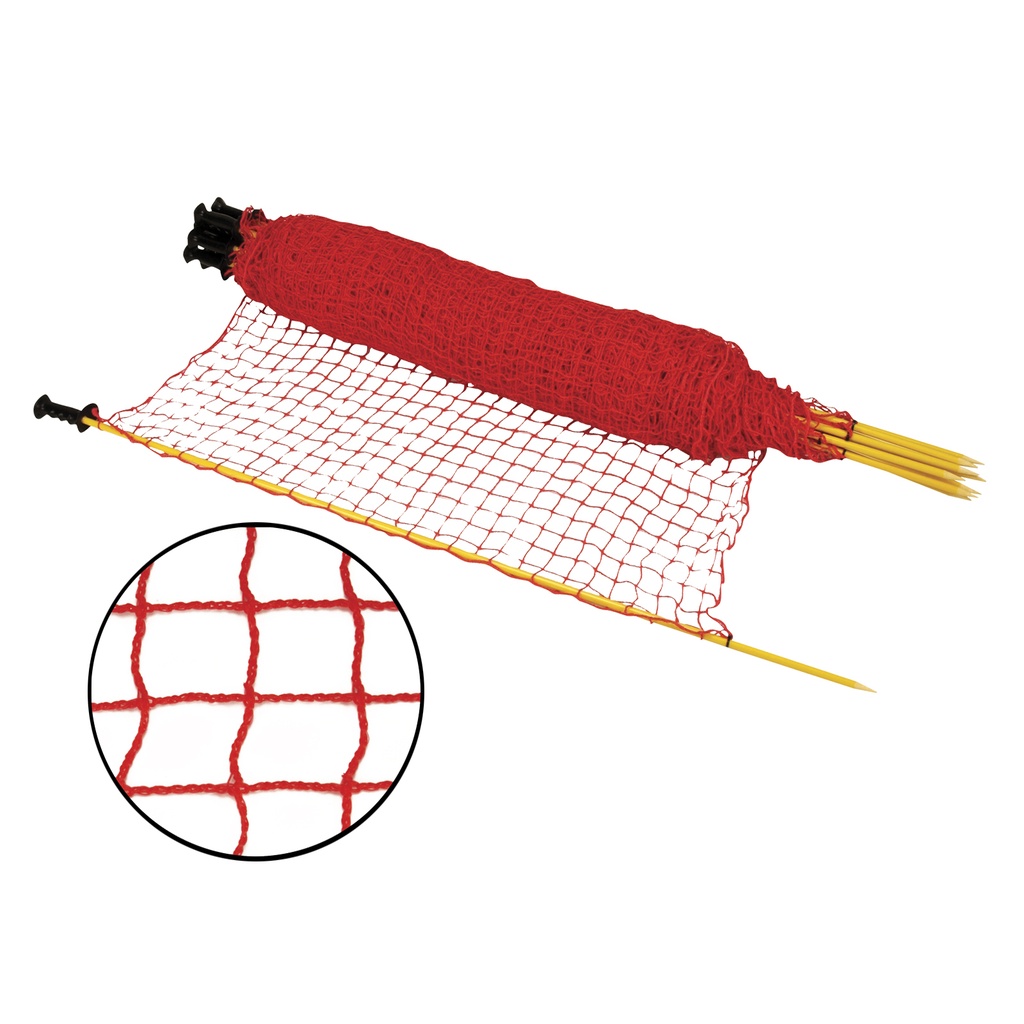 45" Net Fence With 60" Poles