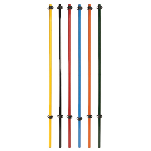 [44327] Standard 64" Poly Fence Poles with Hooks