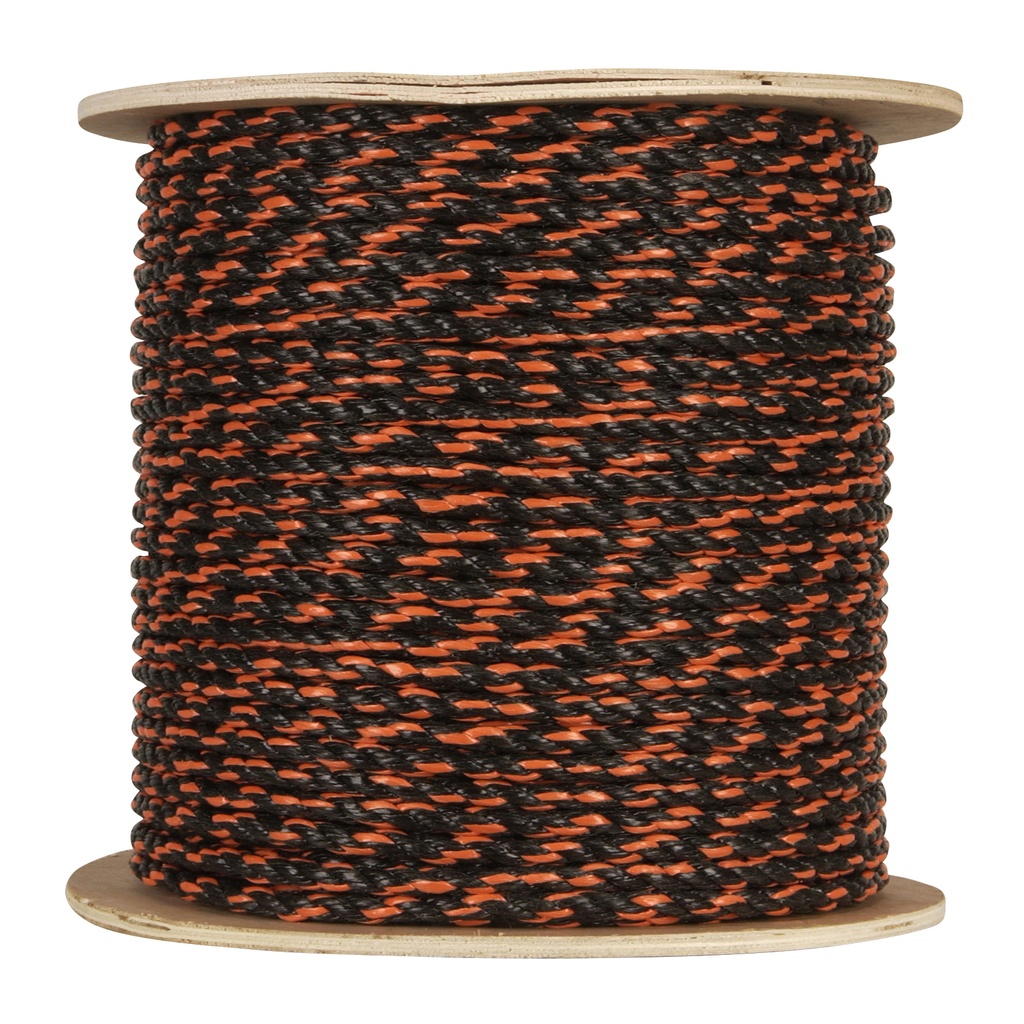 3-Strand Twisted Polypropylene Rope - 3/8"