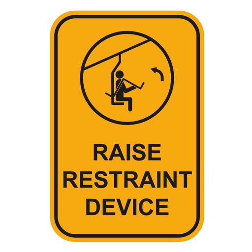 [45706] 12" X 18" Aluminum Lift Signs