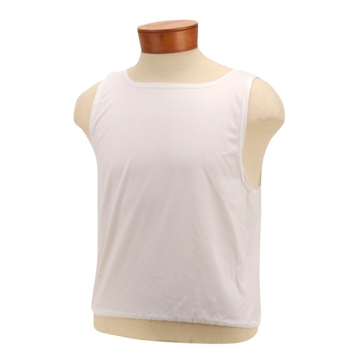 [51937] Large Blank White Stretch Bibs