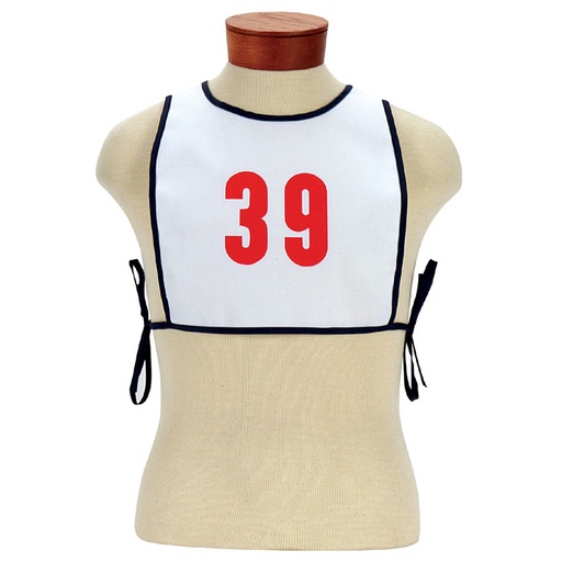 [51776] Stock Cloth Numbered Bibs Set Of 25