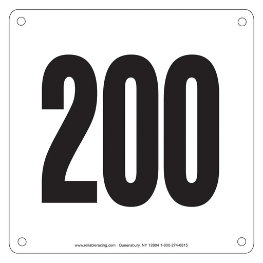 [51782] Stock Olympic Numbers - 9"W x 8"H