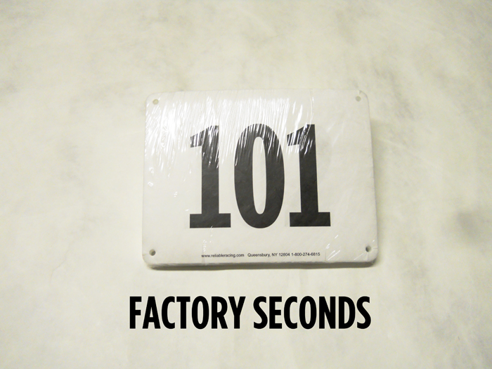 Running Numbers (2Nds)