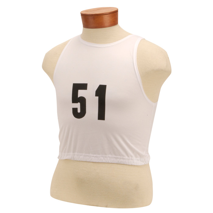 Stock Numbered Stretch Bibs