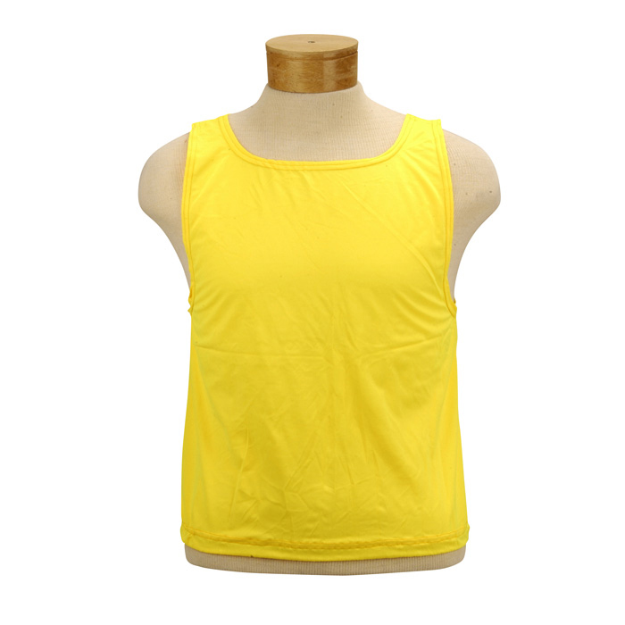 Yellow Extra Large Blank Stretch Bibs