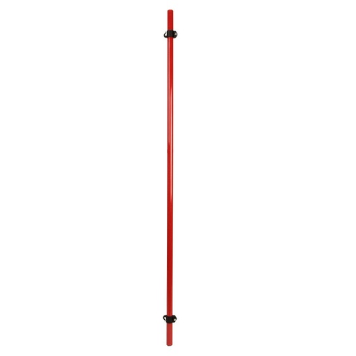 [42616] 72" HD Poly Fence Pole Blue With Standard Hook